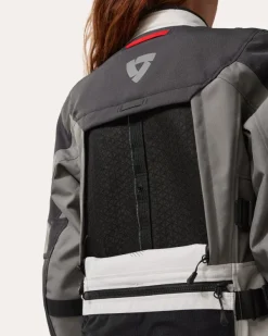 REV'IT Motorjassen-Sand 5 H2O Ladies Motorjas Silver/Anthracite