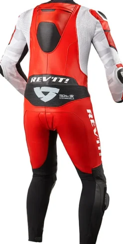 REV'IT Motorpakken-Scorpio One Piece Red/White