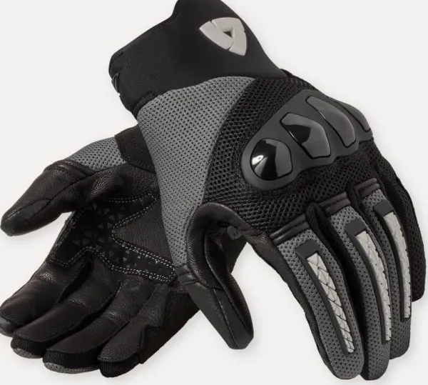REV'IT Motorhandschoenen-peedart Air Gove Back/Grey