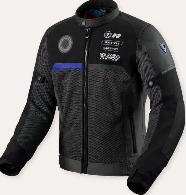 REV'IT Motorjassen-wiftbade otorja Back/Bue
