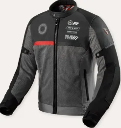 REV'IT Motorjassen-wiftbade otorja Back/Red