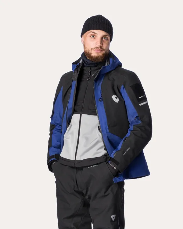 REV'IT Motorjassen-Tectonic H2O otorja Back/Bue