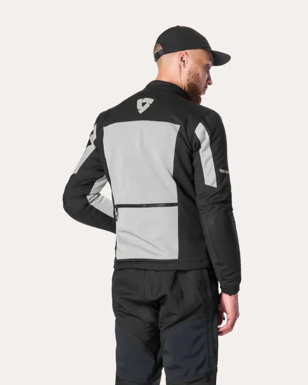 REV'IT Motorjassen-Tectonic H2O otorja Back/Bue