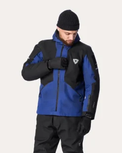 REV'IT Motorjassen-Tectonic H2O otorja Back/Bue