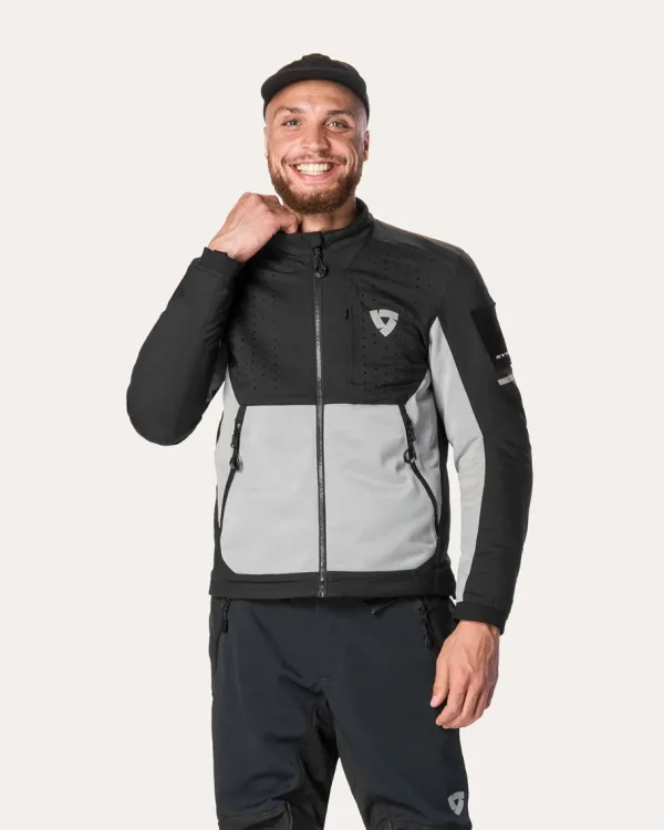 REV'IT Motorjassen-Tectonic H2O otorja Back/Bue