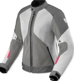 REV'IT Motorjassen-Torque 3 H2O Ladies Motorjas Grey/Pink