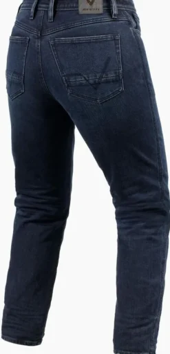 REV'IT Motorjeans-Violet Ladies BF Motorjeans Dark Blue/Black used