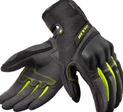 REV'IT Motorhandschoenen-Vocano adie Gove Back/Neon Yeow