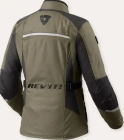 REV'IT Motorjassen-Voltiac 3 H2O Ladies Motorjas Green/Anthracite