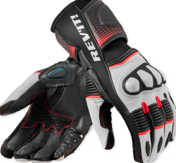 REV'IT Motorhandschoenen-Xena 4 adie Gove White/Neon Red