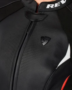 REV'IT Motorjassen-Xena 4 Ladies Motorjas White/Neon Red