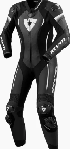REV'IT Motorpakken-Xena 4 Ladies Onepiece Black/White