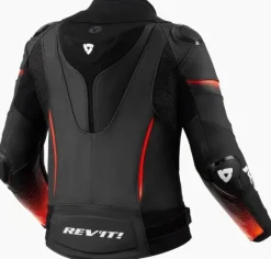 REV'IT Motorjassen-Xena 4 Pro Ladies Motorjas Black/Neon Red