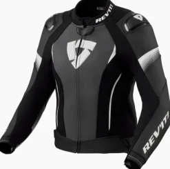 REV'IT Motorjassen-Xena 4 Pro Ladies Motorjas Black/White