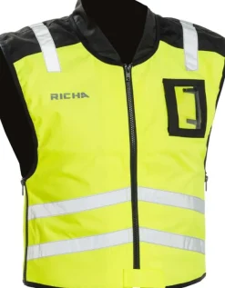 Richa Reflectievesten|Motorjassen-Sleeveless Safety Jacket Fluo 650