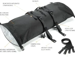 Kriega Achtertassen-Rollpack 20 Black 101