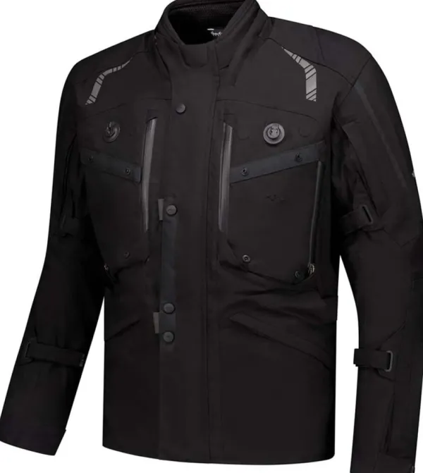 Rusty Stitches Motorjassen-Kane otorja Back 100