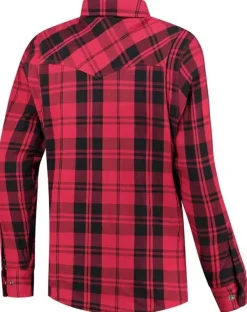 Rusty Stitches Motorjassen-Nei-25 otorja Red-Back