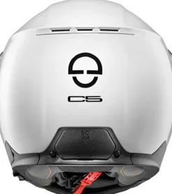 Schuberth Systeemhelmen|Helmen Met Zonnevizier-C5 ANC White 202