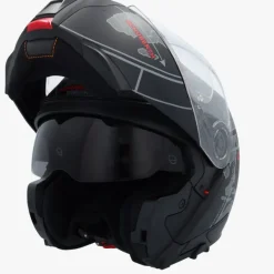 Schuberth Systeemhelmen|Helmen Met Zonnevizier-C5 Gobe Back/Grey 180