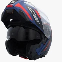 Schuberth Systeemhelmen|Helmen Met Zonnevizier-C5 Oega Bue/Red 531