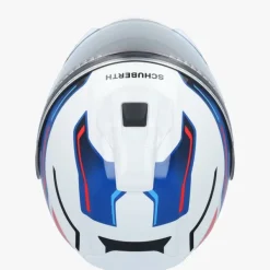 Schuberth Systeemhelmen|Helmen Met Zonnevizier-C5 Oega White/Bue 253