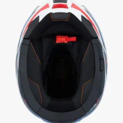 Schuberth Systeemhelmen|Helmen Met Zonnevizier-C5 Oega White/Bue 253