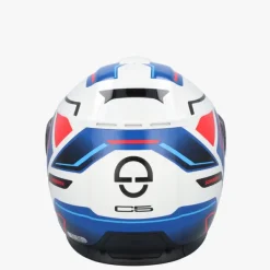 Schuberth Systeemhelmen|Helmen Met Zonnevizier-C5 Oega White/Bue 253