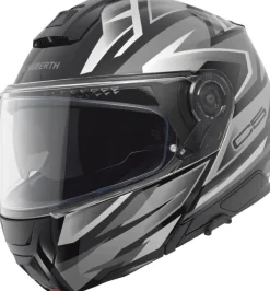 Schuberth Systeemhelmen|Helmen Met Zonnevizier-C5 Zenith Back/Grey 182