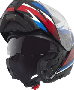 Schuberth Systeemhelmen|Helmen Met Zonnevizier-C5 Zenith Bue/Red 532