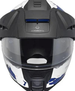 Schuberth Adventure Helmen|Systeemhelmen-E2 Ata White/Bue 250