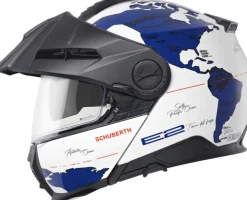 Schuberth Adventure Helmen|Systeemhelmen-E2 Ata White/Bue 250