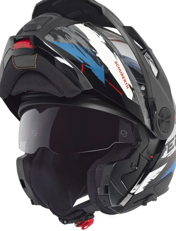 Schuberth Adventure Helmen|Systeemhelmen-E2 Trai Back/Bue 512