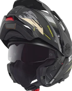Schuberth Adventure Helmen|Systeemhelmen-E2 Trai Back/Green 418