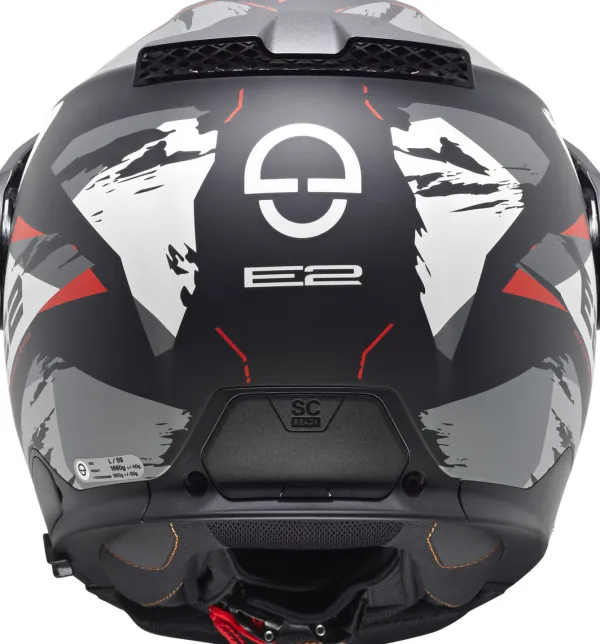 Schuberth Adventure Helmen|Systeemhelmen-E2 Trai Back/Grey 812