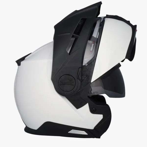 Schuberth Systeemhelmen|Helmen Met Zonnevizier-E2 White