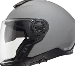 Schuberth Helmen Met Zonnevizier|Bluetooth Helmen-J2 Fat grey 818