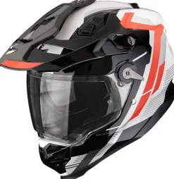 Scorpion Adventure Helmen|Integraalhelmen-ADF-9000 AIR Patro Back/Red