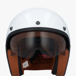 DAMES Scorpion Retro Helmen|Jethelmen-Befat EVO uxe White