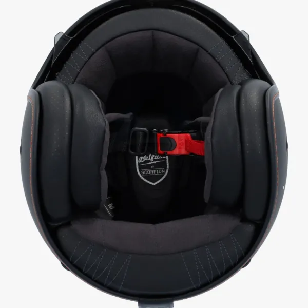DAMES Scorpion Retro Helmen|Jethelmen-Befat EVO att Back
