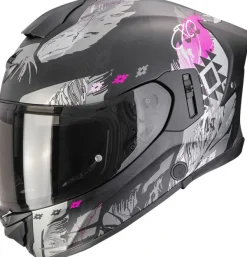 Scorpion Integraalhelmen|Helmen Met Zonnevizier-EXO-530 AIR Hadji att Back/Pink