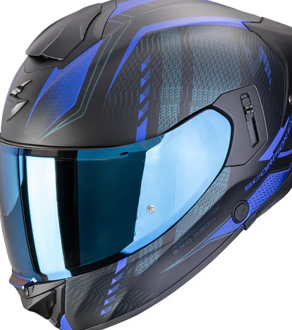 Scorpion Integraalhelmen|Helmen Met Zonnevizier-EXO-530 AIR Thera att Back/Bue