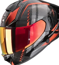 Scorpion Integraalhelmen|Helmen Met Zonnevizier-EXO-530 AIR Thera etaic Back/Red