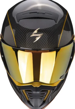 Scorpion Adventure Helmen|Integraalhelmen-EXO-HX1 Carbon E Back/God