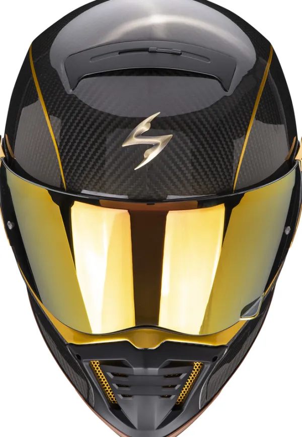 Scorpion Adventure Helmen|Integraalhelmen-EXO-HX1 Carbon E Back/God