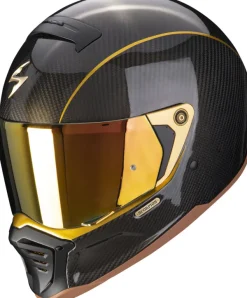Scorpion Adventure Helmen|Integraalhelmen-EXO-HX1 Carbon E Back/God
