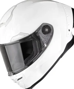 Scorpion Integraalhelmen|Helmen Met Zonnevizier-EXO-RACE AIR oid White