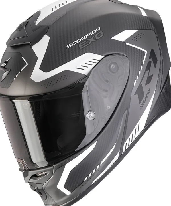 Scorpion Integraalhelmen|Carbon Helmen-EXO-R1 EVO AIR Carbon Prope att Back/iver