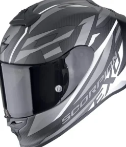 Scorpion Integraalhelmen|Carbon Helmen-EXO-R1 EVO AIR Carbon Runner att Back/White