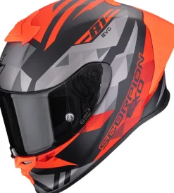 Scorpion Integraalhelmen|Race Helmen-EXO-R1 EVO II AIR Vaere att Back/Red